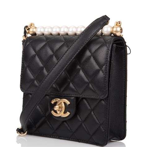 chanel imitation pearl flap bag|chanel leather handbags.